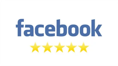 Facebook five star customer review badge for OnPoint Creations.