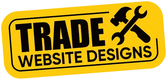 Trade Website Design badge overlayed on hero section